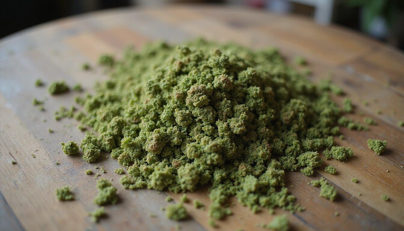 chlorophyll causes undesirable hay scent