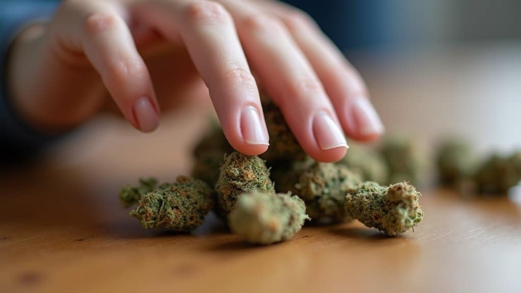 cannabis induced hand numbness