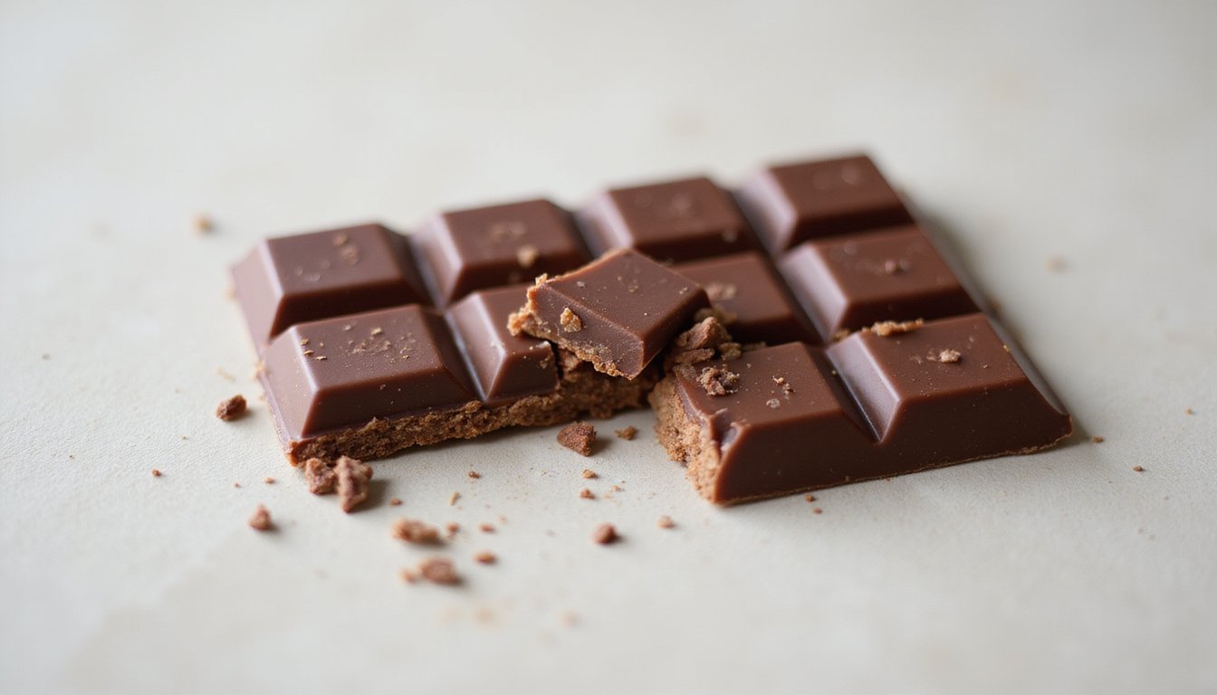 opaque and unregulated mushroom chocolate composition