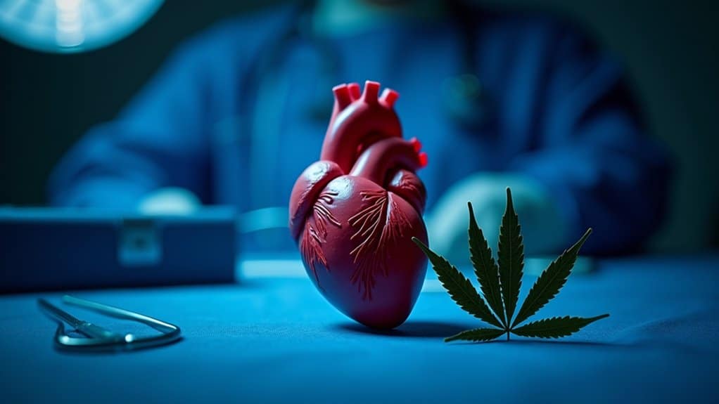 heightened heart attack risk from cannabis
