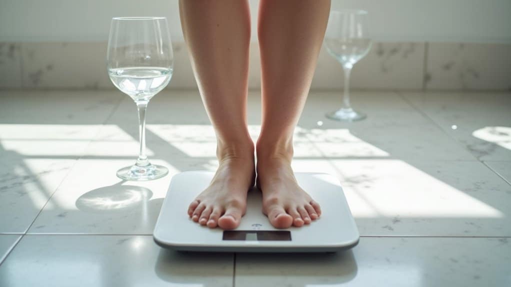 alcohol causes temporary bloating