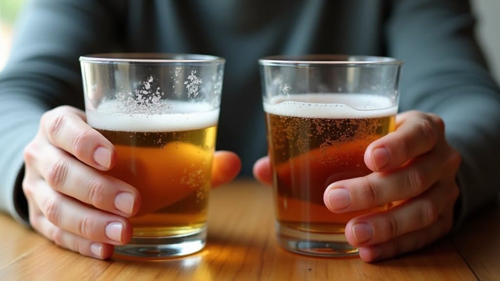 alcohol s fluid retention effects