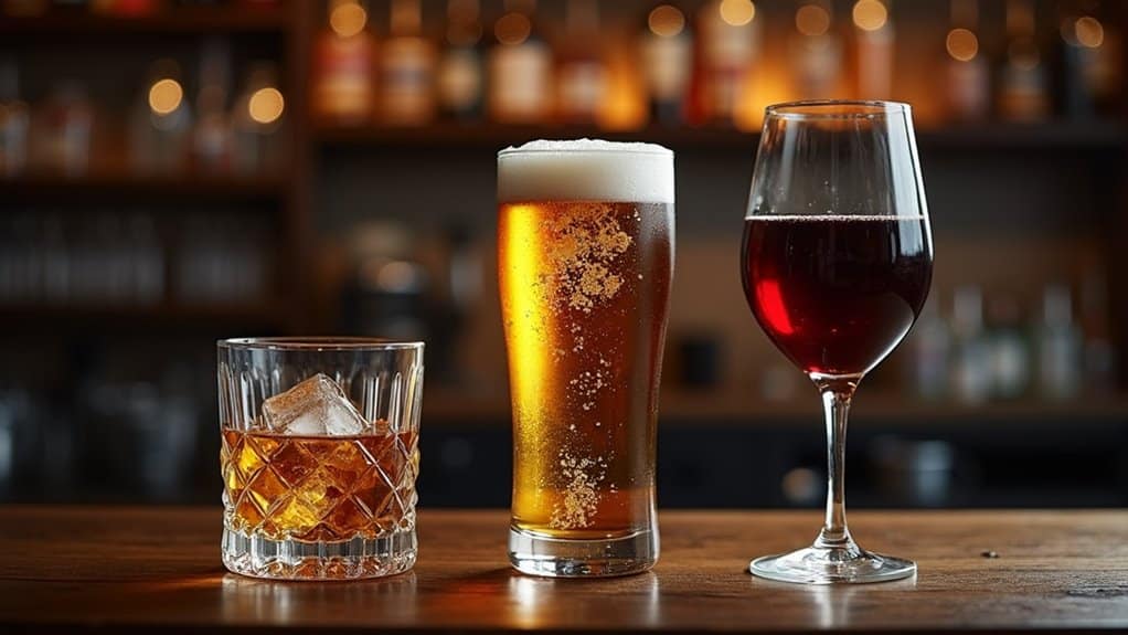 hard liquor vs beer