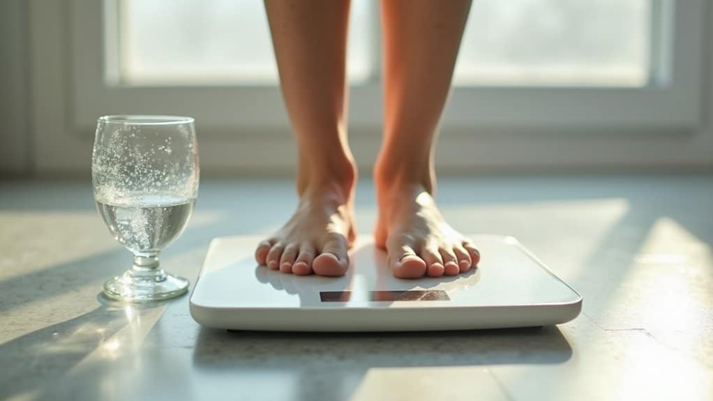 temporary water weight gain