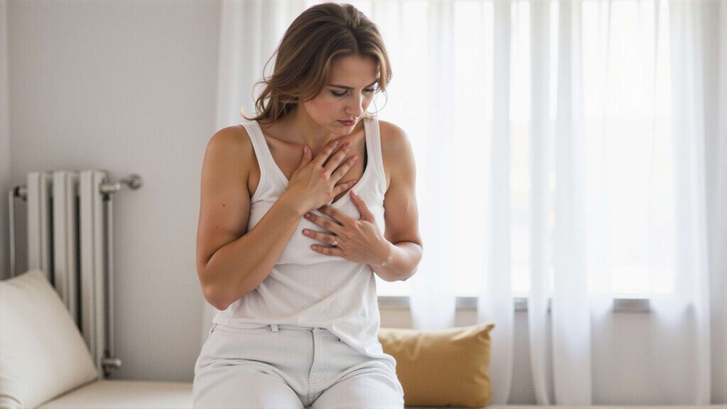 fast heart rate spikes